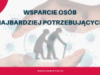 Wsparcie osób najbardziej potrzebujących
