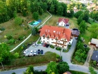 widok hotelu z lotu ptaka