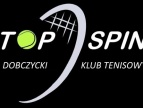 Logo Dobczyckiego Klubu Tenisowego TOP SPIN