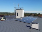 Instalacja fotowoltaiczn na budynku komunalnym przy ul. Kościuszki 12 w Dobczycach