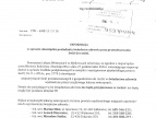 Informacja inspektora weterynarii wraz z wykazem lekarzy weterynarii z terenu powiatu myślenickiego