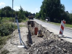 Budowa kanalizacji w miejscowościach Stojowice i Dobczyce ul. Grabowa