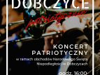 plakat promujący Koncert Patriotyczny