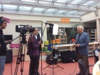 W Miejskiej Bibliotece Publicznej w Dobczycach miało miejsce nagranie realizowane przez brukselską Reading & Writing Foundation.