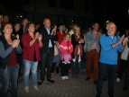 Powitanie delegacji z Dobczyc przez orkiestrę dętą OSP z Versmold 