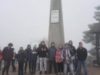  Uczniowie na szczycie Turbaczu.