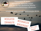 Wielkie inwazje i migracje zwierząt - zapraszamy na wykład - plakat