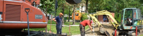 przebudowa kanalizacji na os. Jagiellońskim