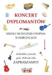 koncert dyplomantów- szkoła muzyczna