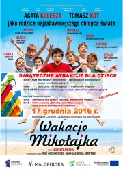 Plakat Wakacje Mikołajka