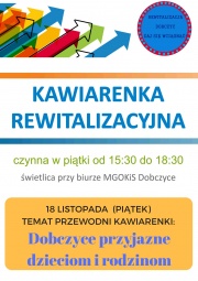 Kawiarenka rewitalizacyjna 18 listopad
