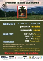 plakat promujący wydarzenie