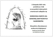 Coroczna kwesta na odnowę zabytkowych nagrobków