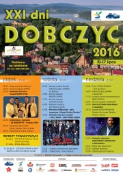 Plakat Dni Dobczyc 2016