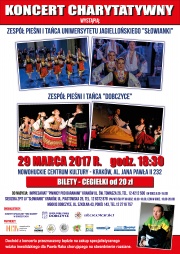 plakat - koncert charytatywny