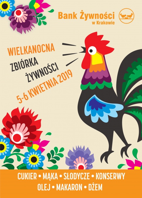 plakat - Wielkanocna Zbiórka Żywności