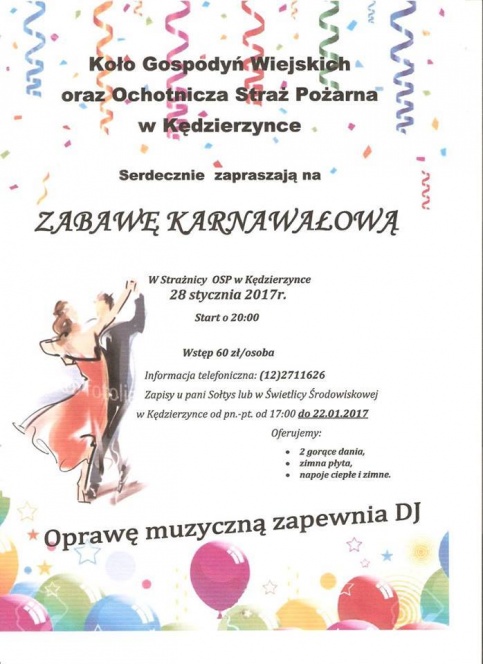 zabawa karnawałowa