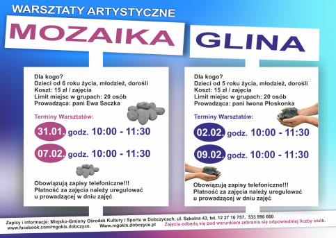 warsztaty glina