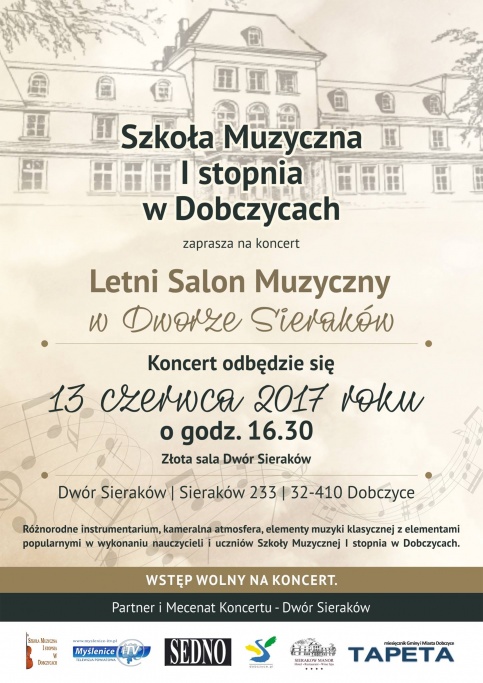 Koncert Szkoły Muzycznej w Dworze Sieraków