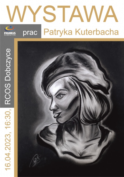 Zaproszenie na wystawę prac Patryka Kuterbacha