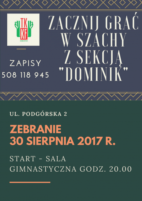 sekcja szachowa Dominik