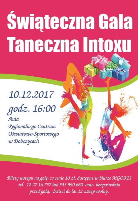 Gala Intoxu - plakat