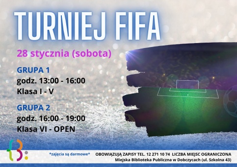 Turniej FIFA w bibliotece