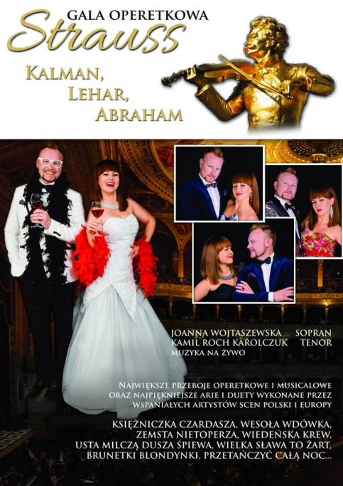 Gala operetkowowa plakat