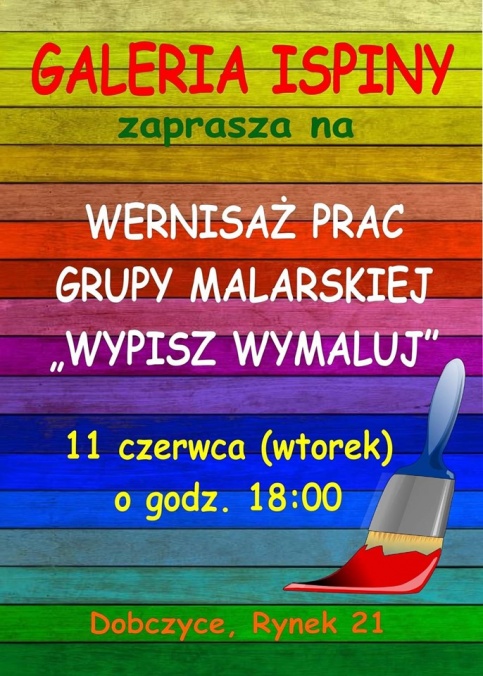 wernisaż prac grupy malarskiej