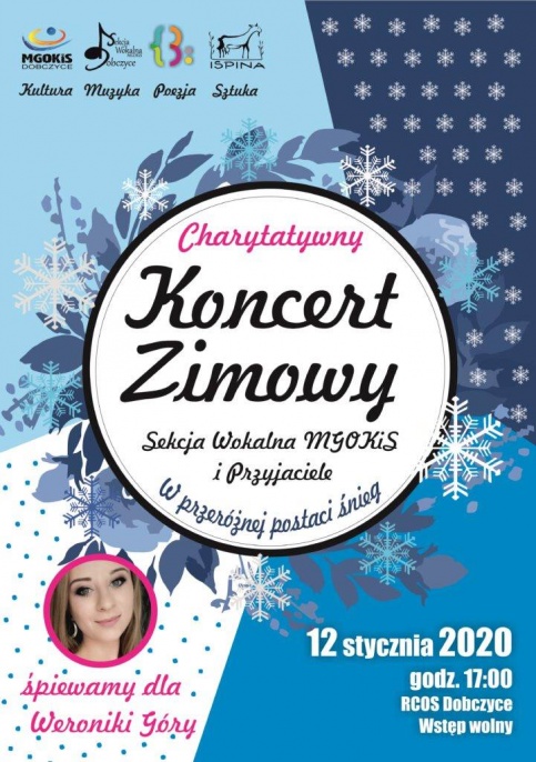 plakat - koncert zimowy