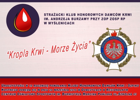 plakat - krwiodawcy