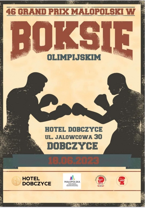 Plakat na temat grand prix w boksie olimpijskim