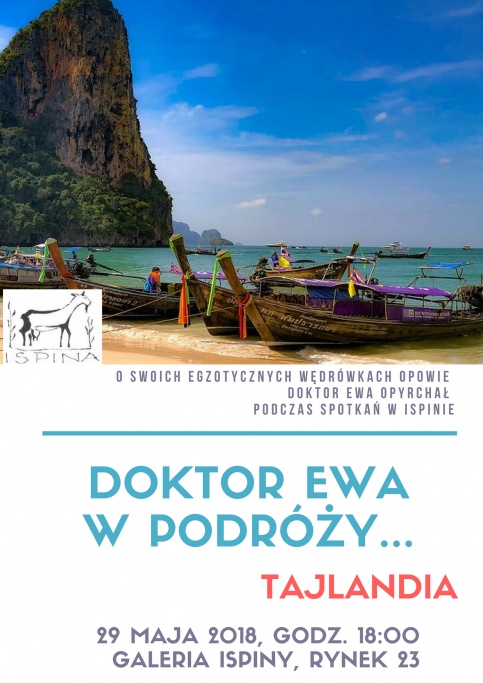 plakat - Doktor Ewa w podróży - Tajlandia
