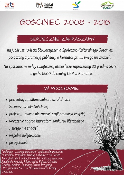 plakat - Gościniec