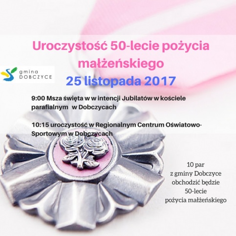 Jubileusz 50-lecia pożycia małżeńskiego