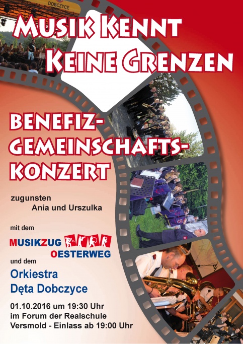 plakat - koncert w Versmold