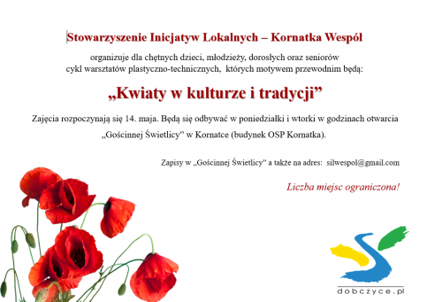 Plakat promujący warsztaty