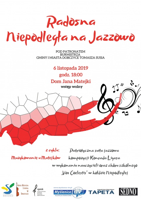 plakat - Radosna Niepodległa na Jazzowo