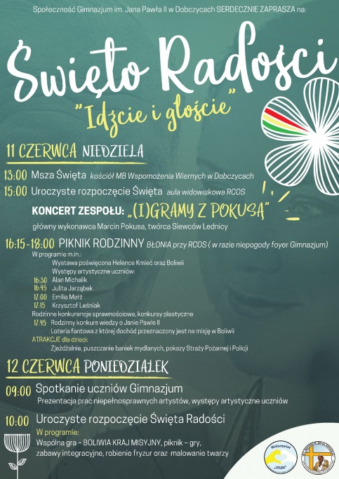 plakat - Święto Radości