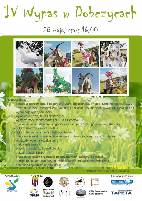 IV Wypas w Dobczycach - plakat