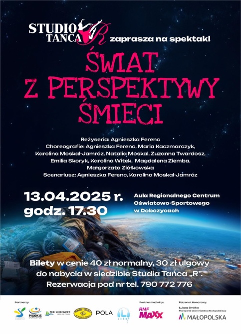 planeta Ziemia a na niej śmieci
