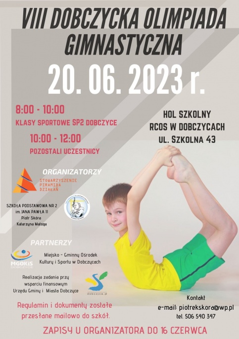 VII Dobczycka Olimpiada Gimnastyczna 