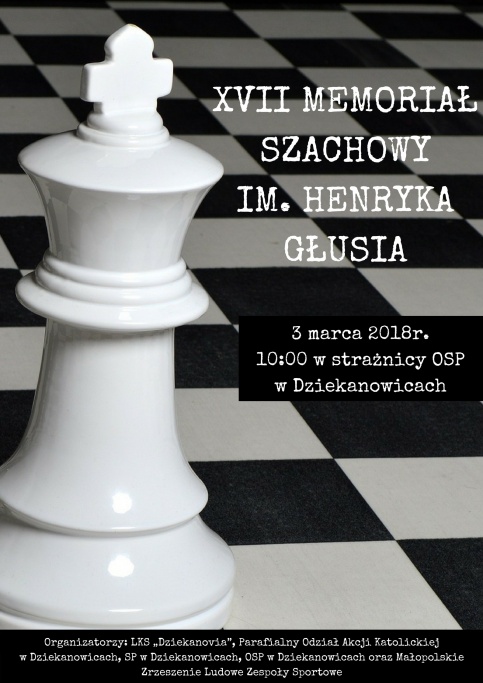 XVII Memoriał Szachowy im. Henryka Głusia